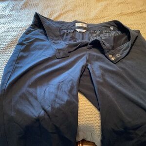 Christopher and Banks Blue capri dress pants